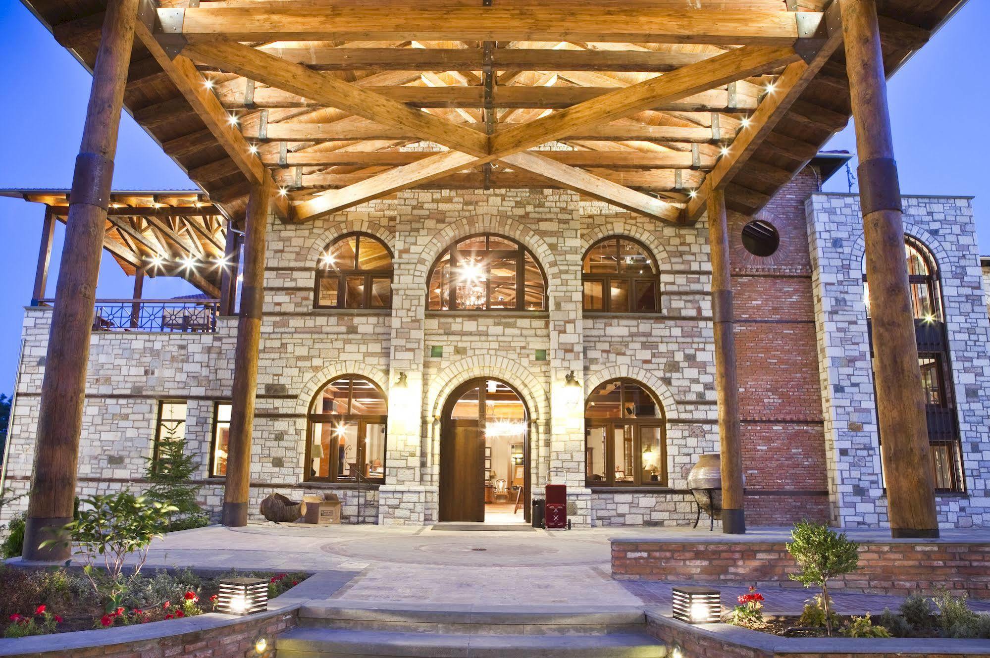 Kazarma Hotel Kalyvia Fylaktis Exterior photo